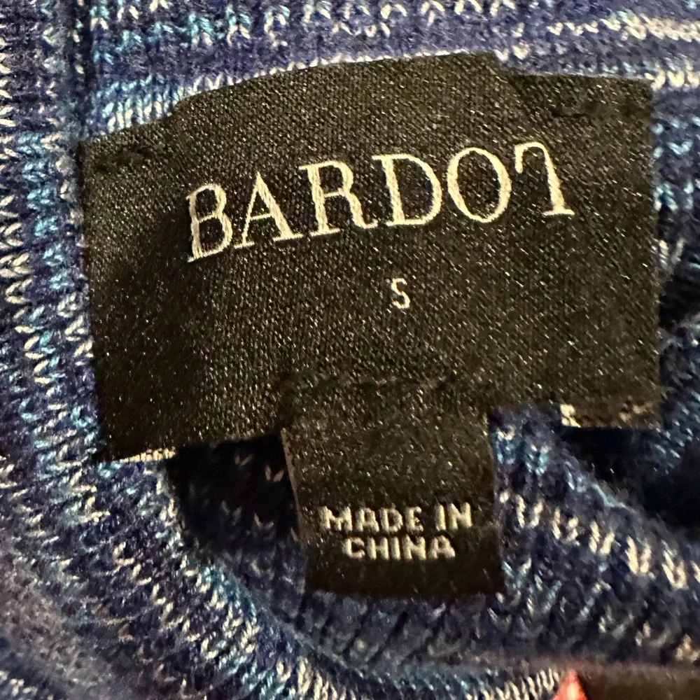 Bardot blue turtleneck